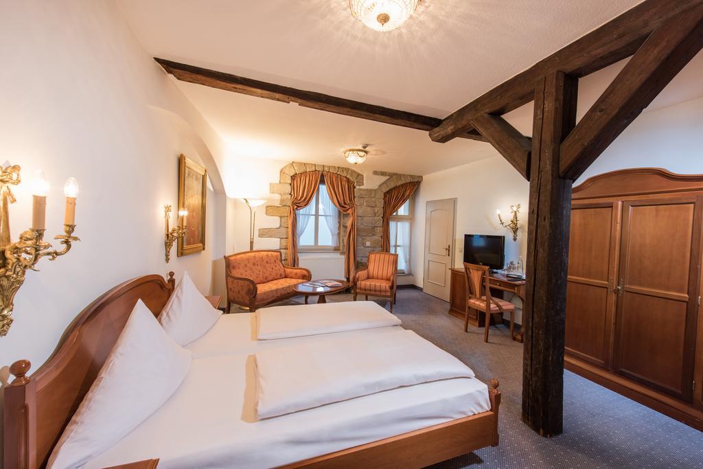 Hotel Goldener Loewe Meißen Exteriér fotografie